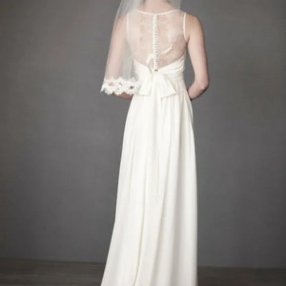 NWT BHLDN Panes of Lace Wedding Gown